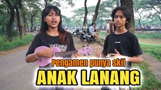 Pengamen Risma trio bocil diet sama Fadil bawakan  lagu anak Lanang viral tik tok