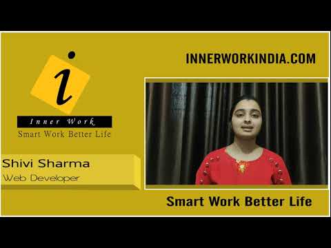 SHIVI SHARMA|WEB DEVELOPER|DEVELOPING|WEBSITE|CODING TECHNIQUES|INNERWORK SERVICES|INNERWORK INDIA