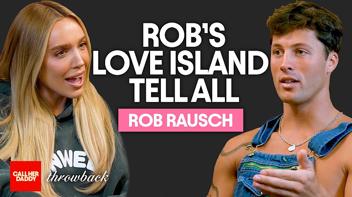 Rob's Love Island Tell All (Full Episode)