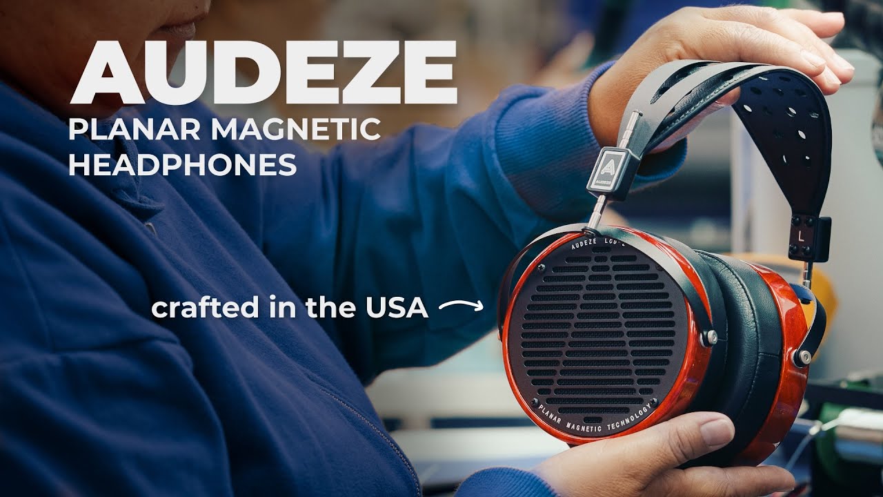 Как Audeze производит планарно-магнитные наушники