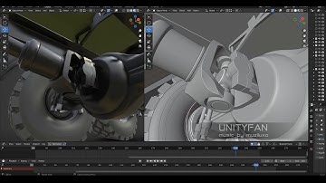 modeling truck in blender - ep 30 - 4x timelapse