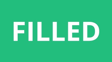 How To Pronounce Filled - Pronunciation Academy