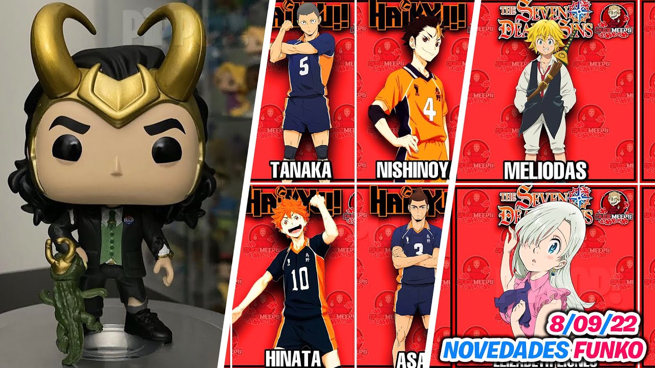 MUCHAS FILTRACIONES FUNKO POP NANATSU NO TAIZAI HAIKYUU STAR WARS Y 