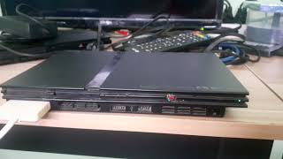 PS2 SCPH70006 เล่นเกมด้วยแฟลชไดร์