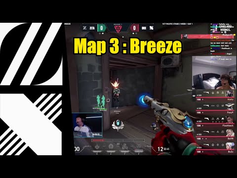 Shanks reacts to ZETA  vs DRX | Map 3 | Champions Tour 2024: Pacific Stage 2 |