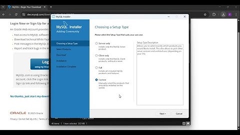 How to install MYSQL in windows | A/L ICT sinhala | Database management system.