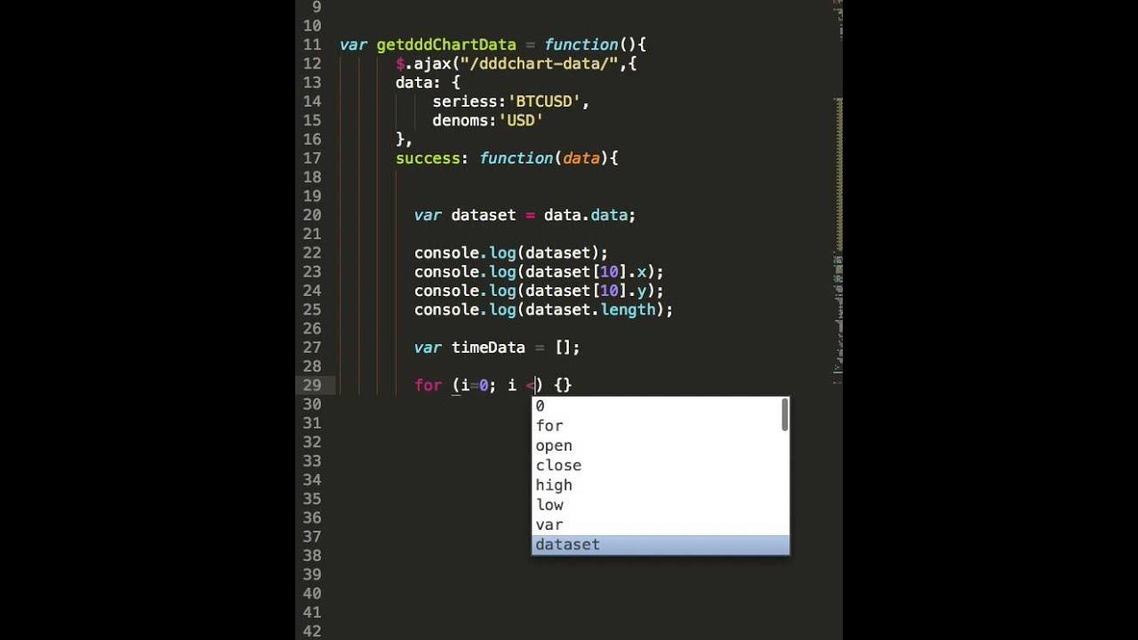 Intro to Big Data: Javascript 'for' loop to create new Array - YouTube