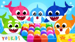 🔴 Live Nursery Rhymes by YouKids | Baby Shark, Hickory Dickory Dock, Johny Johny Yes Papa