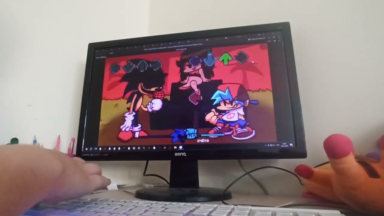 Прохождение фнф против sonic.exe