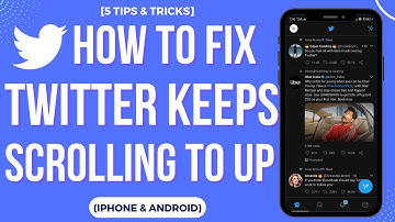 Twitter Keeps Scrolling Up - [FIXED]
