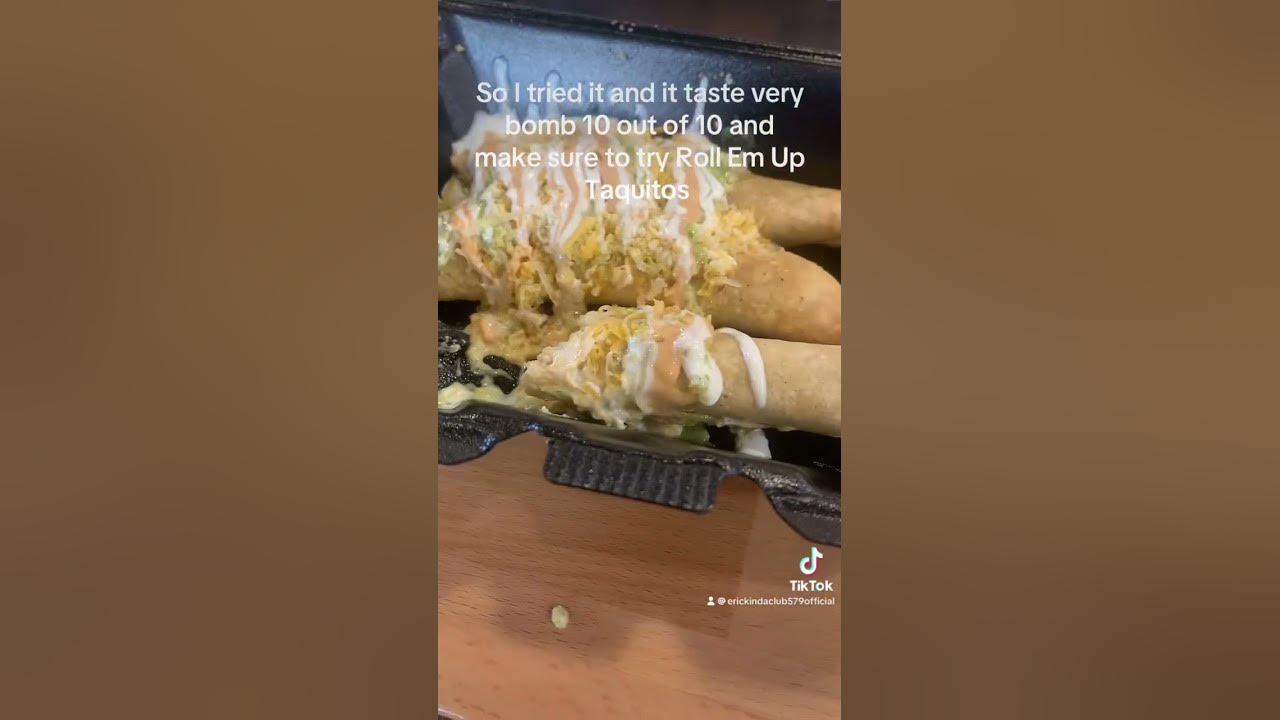 Trying Roll Em Up Taquitos for the first time