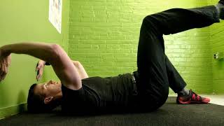 Corrective Exercise: Marching Wall Deadbug