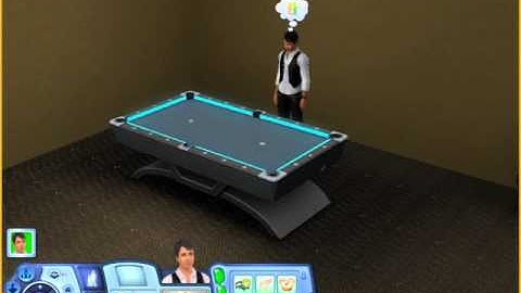 The Sims 3 Showtime - Performing Pool Tricks