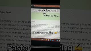 No cap, one tool (Natural Write), bypass ZeroGPT, GPTZero, Turnitin,#study #naturalwrite #chatgpt