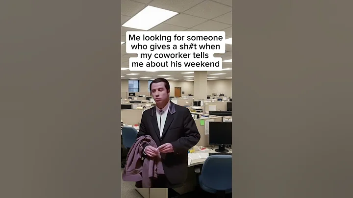 When your coworker tells you about his weekend #funny #memes #humor #office #work #coworkers #shorts