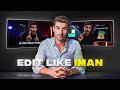 Filmora 13  how to animate like iman gadzhi