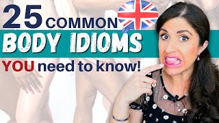 25 Common English Body Idioms | Learn English Idioms