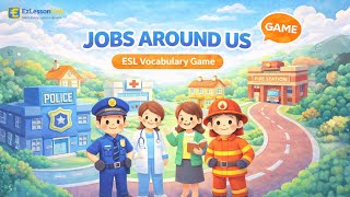 Guess the Job! | Jobs & Occupations ESL Vocabulary Game for Kids