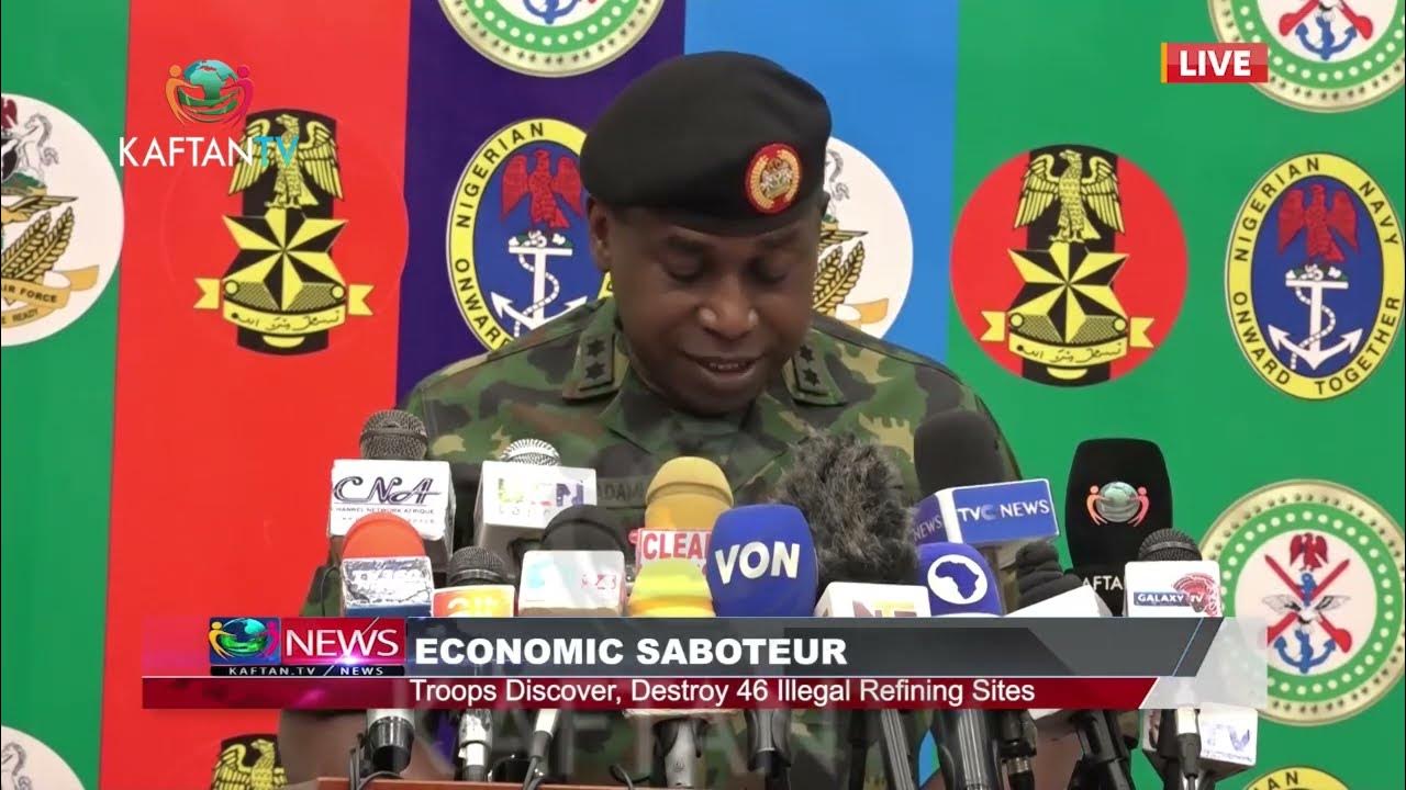 ECONOMIC SABOTEUR: Troops Discover, Destroy 46 Illegal Refining Sites