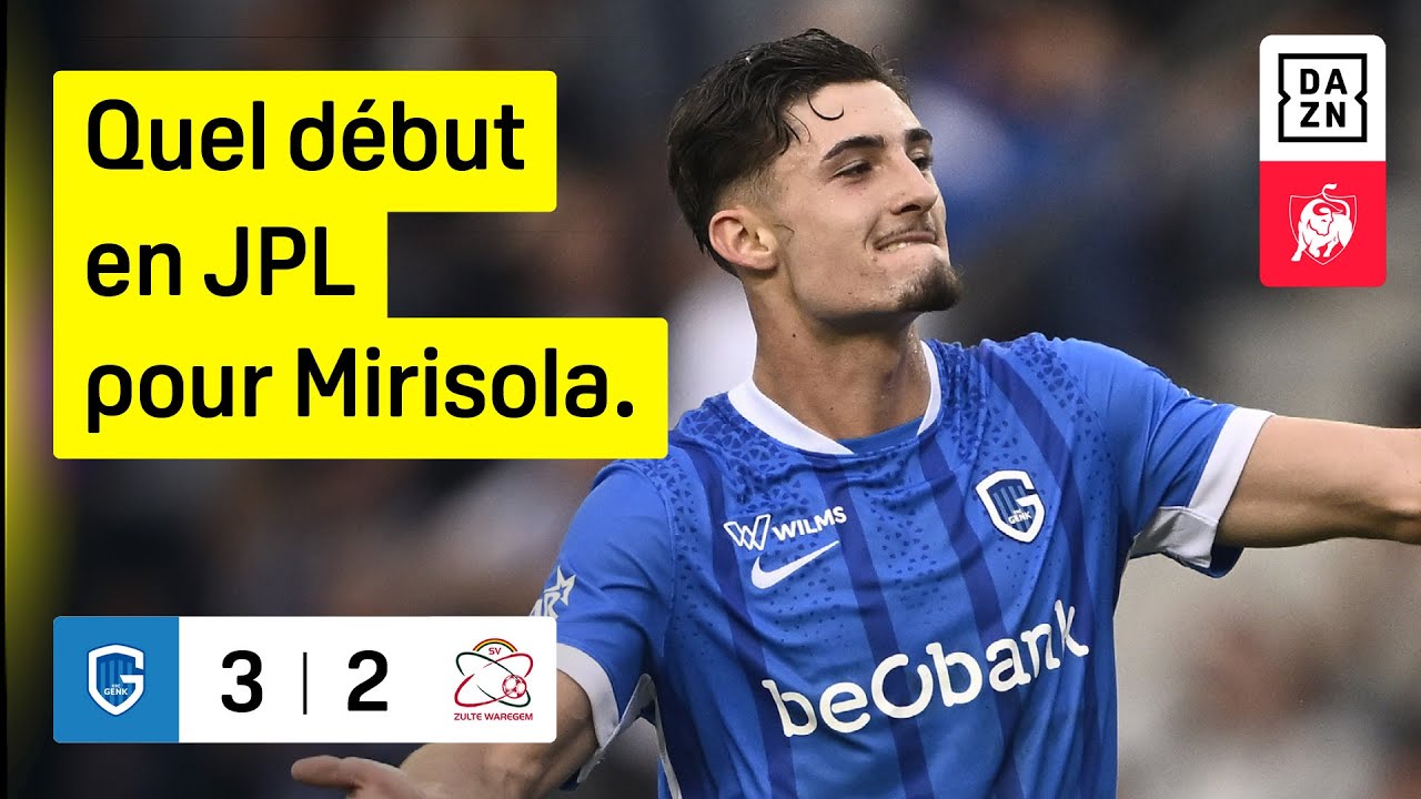 Réduit à 🔟, le KRC Genk s’impose face à Zulte Waregem. 👏✅ | KRC Genk - Zulte Waregem