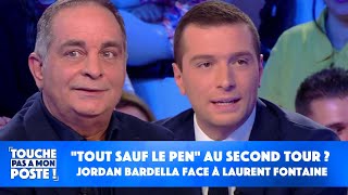 "Tout sauf Le Pen" au second tour ? Jordan Bardella face à Laurent Fontaine