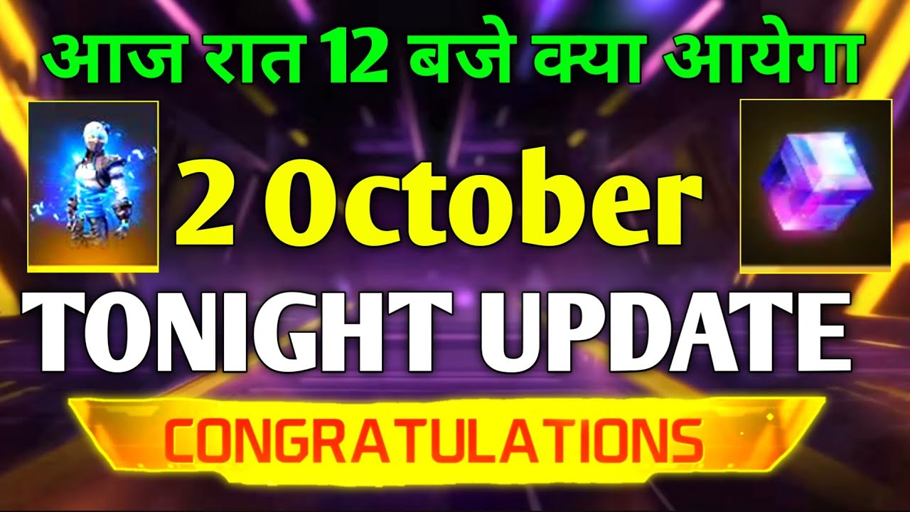 New Evo Vault Event Free Fire | 2 October 🥳 FF Tonight Update | FF New Event | Aaj Raat Kya Aayega