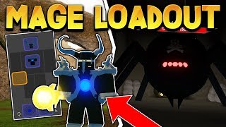 Legendary Mage Staff Armor Loadout Roblox Dungeon Quest By