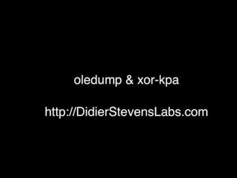 oledump xor kpa