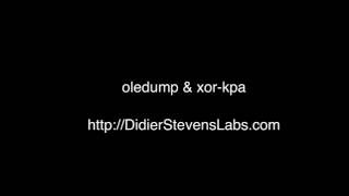 oledump xor kpa