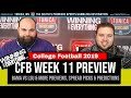 College Football Week 11 Picks Against the Spread - YouTube