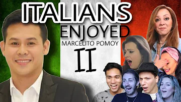 ITALIANS enjoyed Marcelito Pomoy singing The Prayer by Celine Dion & Andrea Bocelli | REACTIONS 2