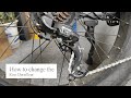 How to change the rear derailleur for your ebike