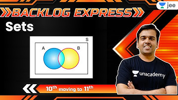 JEE: Sets | Backlog Express | Unacademy JEE | Maths | Sameer Chincholikar