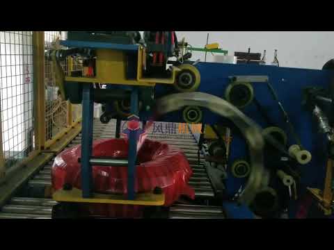 Hydraulic rubber hose packing machine