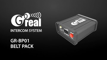 Goreal Intercom System: Beltpack
