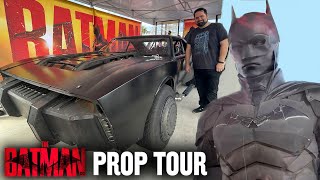 The Batman EXCLUSIVE Batmobile Tour Video + Robert Pattinson's Batman, Catwoman \& The Riddler Suits