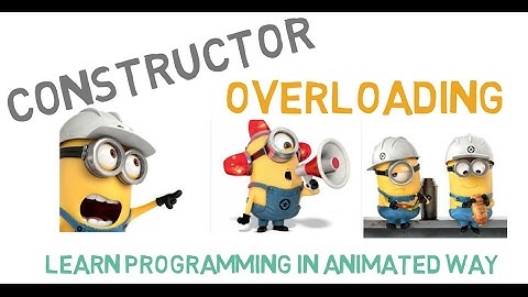 Constructor Overloading in C++- 32