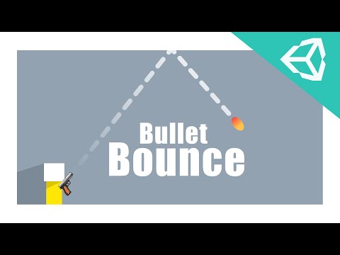 Bullet Bounce in Unity | Bullet Reflection in unity | Unity Tutorial