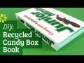 DIY Recycled Candy Box Book | Perfect Bookbinding Tutorial | Sea Lemon