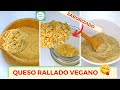 Cómo hacer QUESO RALLADO VEGANO | + BONUS Condimento para HAMBURGUESAS VEGANAS y Rebozados!!!!