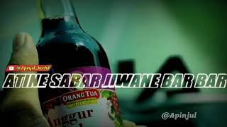 Story WA kekinian 'Atine Sabar Jiwane Bar Bar'