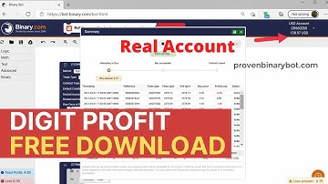 Real Profits Target - Harami Binary Deriv Bot | Exclusive Rare Deriv Binary Bot For Free Download