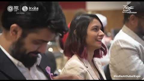 Expo 2020 Dubai | India Pavilion | First-ever blockchain meet by Vertex