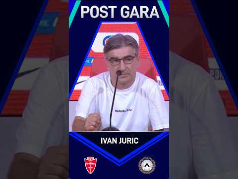 Video Juric dopo Monza-Udinese: Dobbiamo essere tutti più cattivi