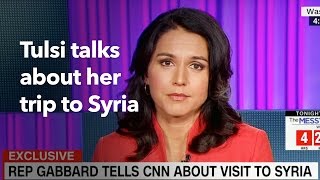 Tulsi Interview on CNN with Jake Tapper on Syria Trip