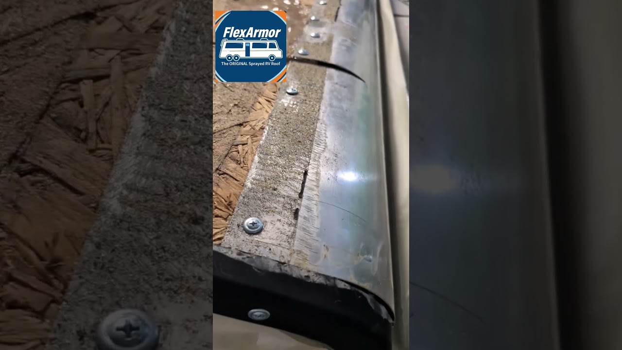 Don't let staples ruin your RV roof. Flexarmor gets rid of staples. 