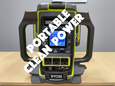 Ryobi 40v Powerstation Review | Hands on with the 40v power station inverter RYI1802B6