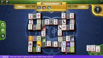 Microsoft Mahjong | Lightning Tiles Easy | July 14, 2025 | Daily Challenges