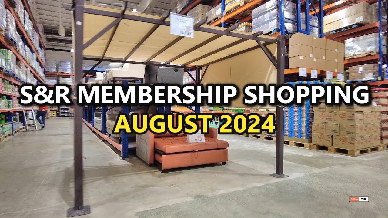 S&R Membership Shopping - Commonwealth - August 2024 - YouTube