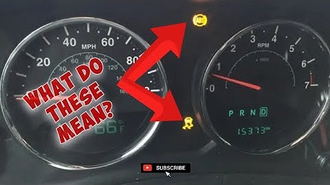 ABS- en tractiecontrolelampjes op een Jeep, wat betekenen ze?!